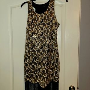 1940s Flapper Dress